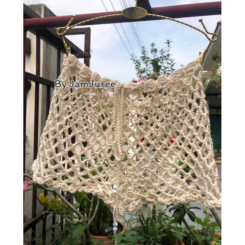 (🌻สินค้าพร้อมส่ง /🛵💭ส่งด่วน) กางเกงตาข่ายเอวต่ำ  กางเกงตาข่ายถักไหมพรม​ : งานผู้ใหญ่​🌻🌸🕊️