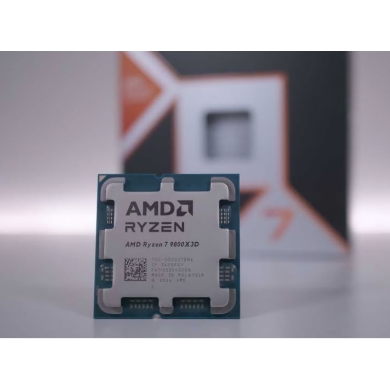 CPU AMD Ryzen 7 9800X3D Desktop Processor ( R7 9800x3d ) 8C/16T	Up to 5.2 / 4.7 GHz