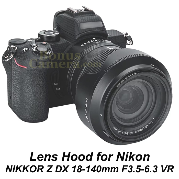 ฮู้ดเลนส์นิคอน NIKKOR Z DX 18-140mm f/3.5-6.3 VR replaces Nikon HB-101 Lens Hood