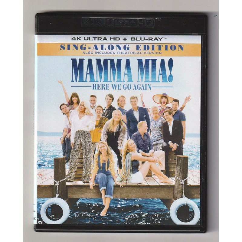 4K + Blu-ray Mamma Mia! Here We Go Again