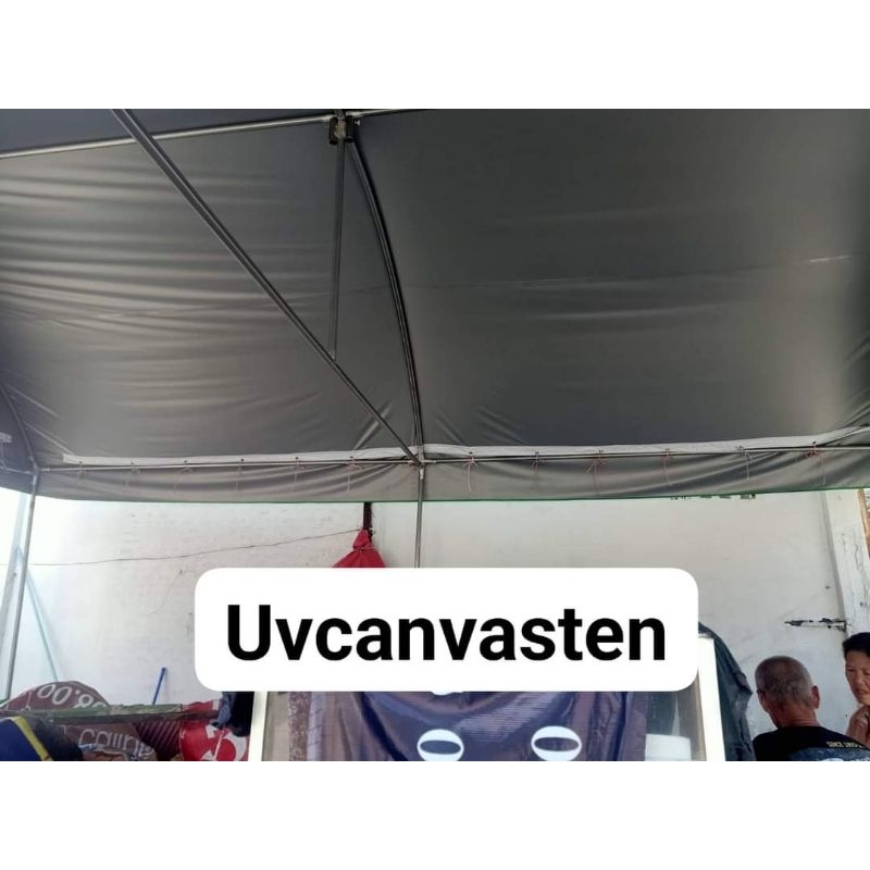 เต็นท์โค้ง4×6 ผ้าใบ UV(ผลิต2-3วัน) - รูปที่ 5
