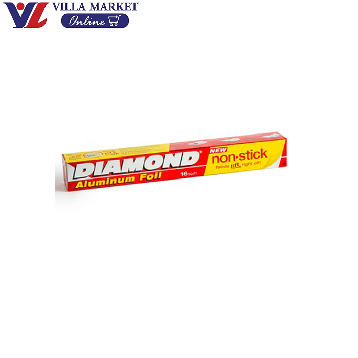 Diamond Aluminum Foil 16sf-Non Stick 123g