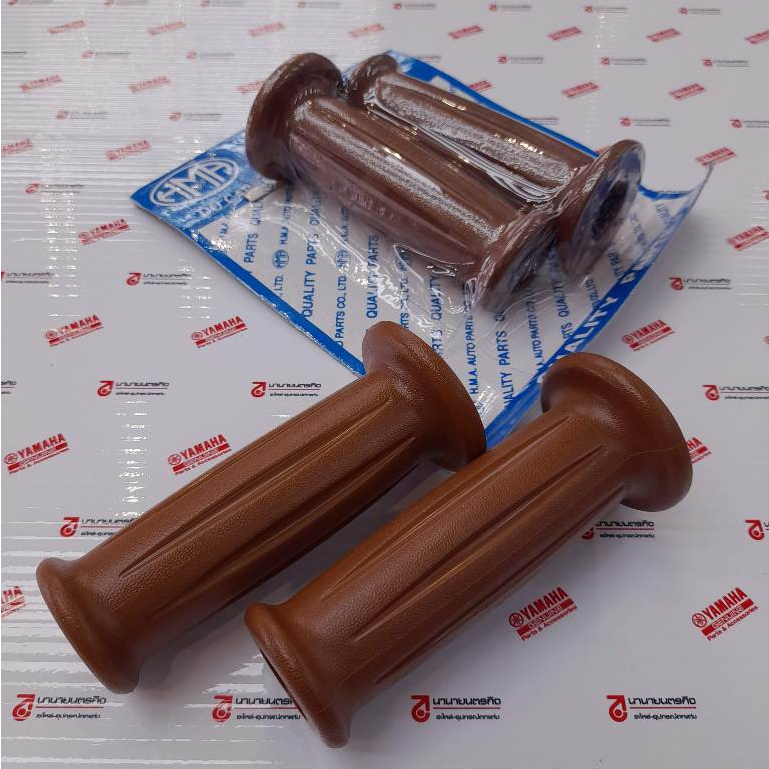 3503-236-ZIB ปลอกมือสีน้ำตาล FINO Grand Filano Fiore ( ไม่มีไส้เร่ง ) GRIP ปลอกแฮนด์ เกรด A  HMA