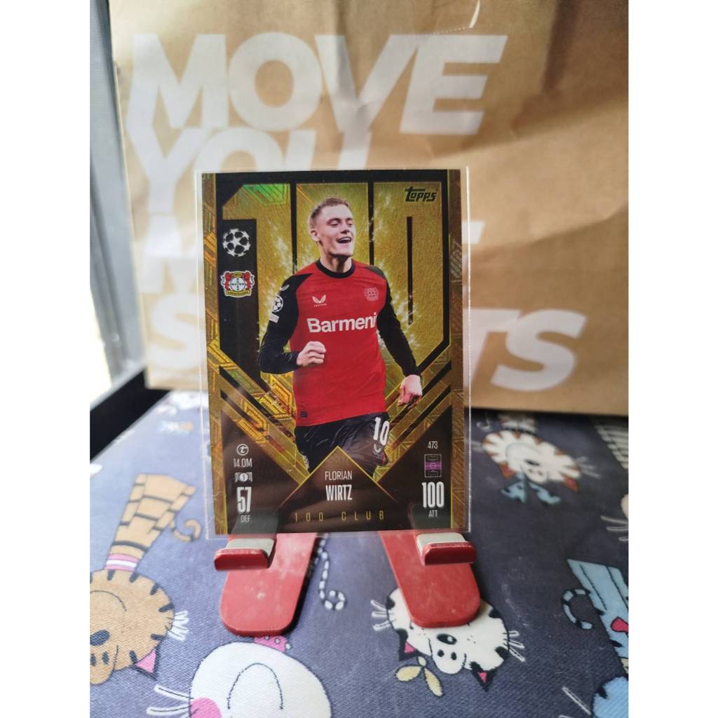 Topps Match Attax 2024-2025 Florian Wirtz 100 club