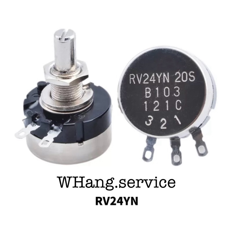 RV24YN20S Potentiometer Volume ตัวต้านทานปรับค่าได้ ปรับสปีดInverter