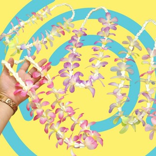 พวงมาลัยพวงมาลัยฮาวายพวงมาลัยดอกลีลาวดี พวงมาลัยสงกรานต์🌷รุ่…