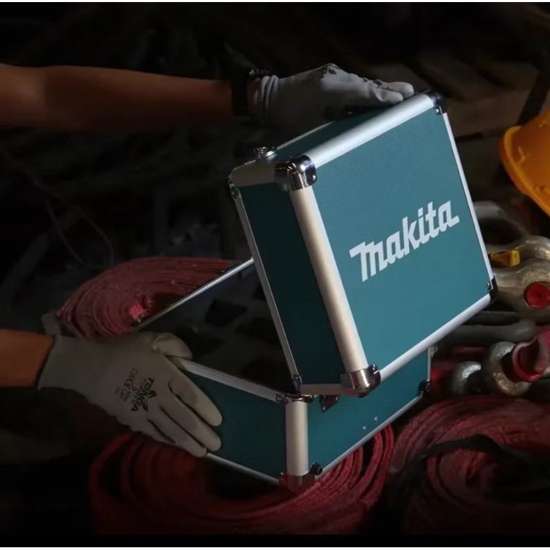MAKITA กล่องอะลูมิเนียม CLX กล่องใส่สว่าน 2 ชิ้น 12V มีลิ้นชัก (เฉพาะกล่องเปล่า)