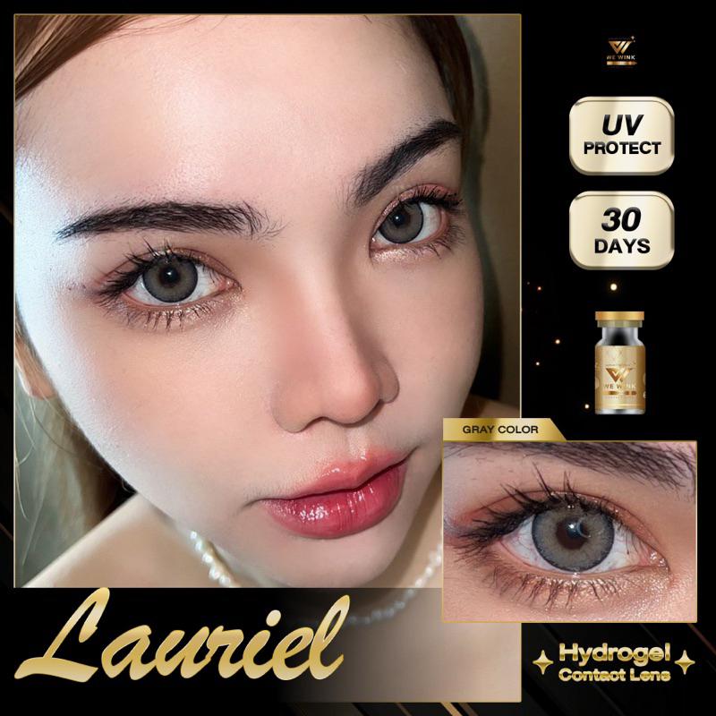 💛  Lauriel 💛 คอนแทคเลนส์ 👁️ (Wewink) ค่าอมน้ำ 60% มากสุดในไทย (เลนส์กรองแสง) Hydrogel Lens สายตาปกติ