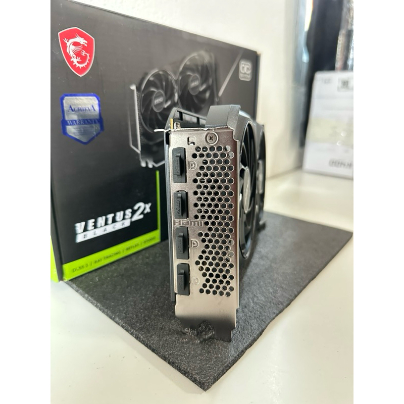 VGA MSI RTX4060 VENTUS 2X BLACK OC 8GB (มือ1-2)