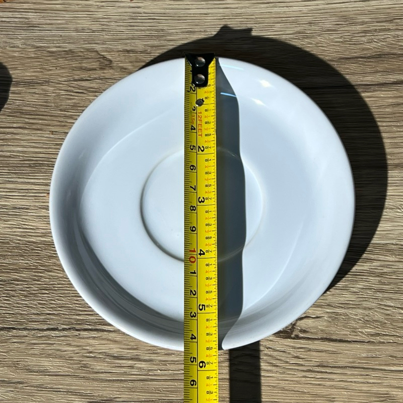 แก้วกาแฟเซรามิคสีขาว ชุดกาแฟพร้อมจานรอง มาตราฐานโรงแรม - รูปที่ 5