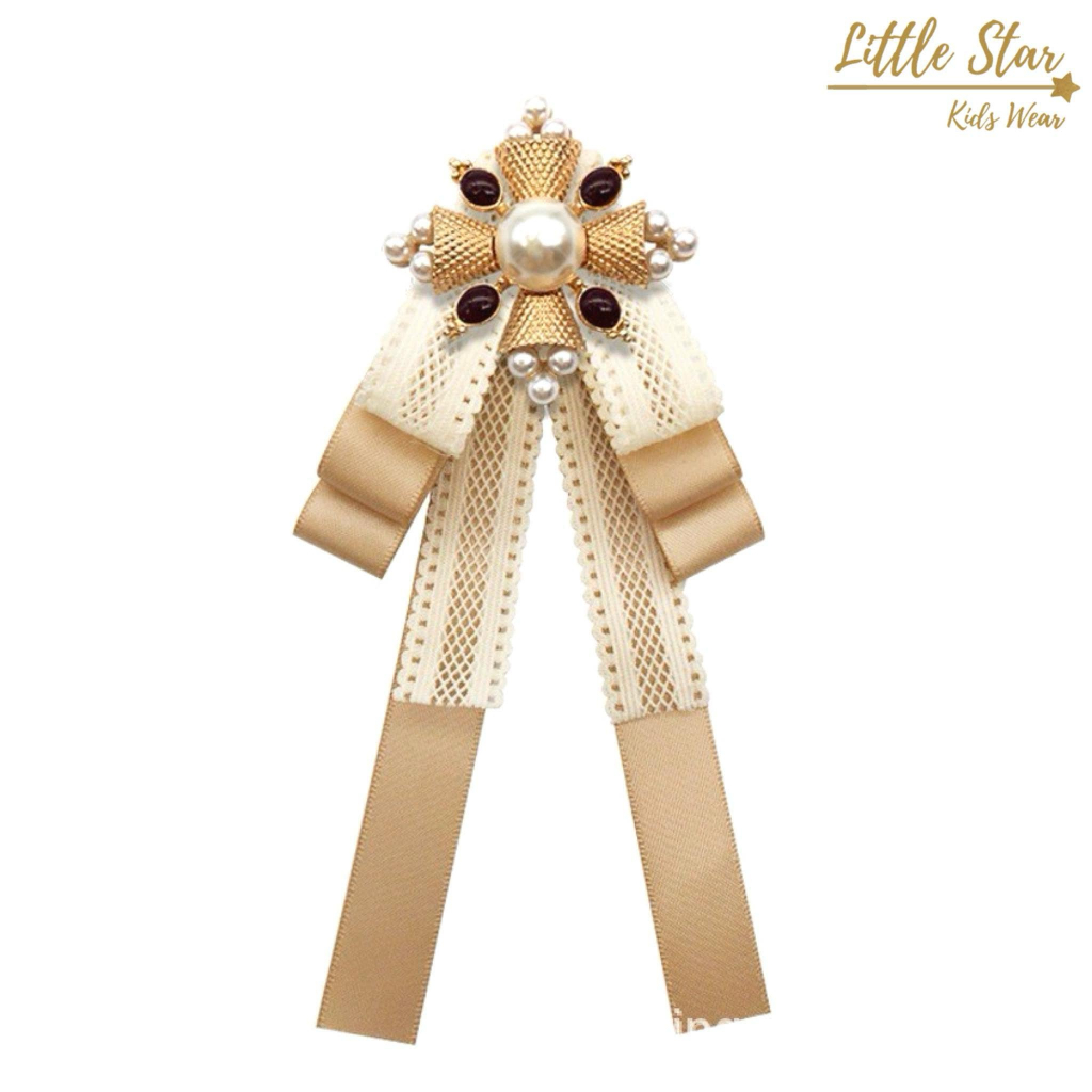 ⭐️Littlestar  เข็มกลัดโบว์ ริบบิ้นโบว์ ติดเสื้อ GAF0639 ราคา ถูกที่สุด ดีลบีเคเค แกลเลอรีภาพที่ 8