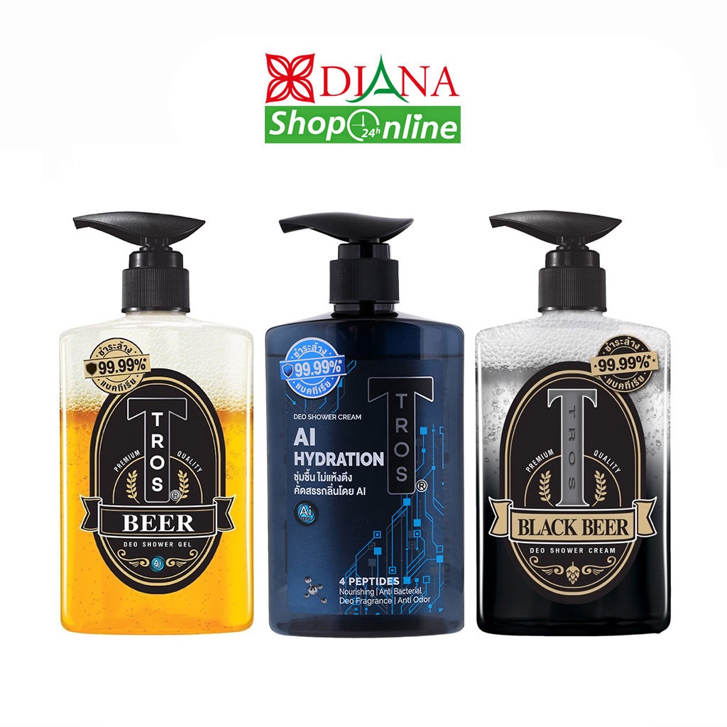 Tros ครีมอาบน้ำ 450 มล