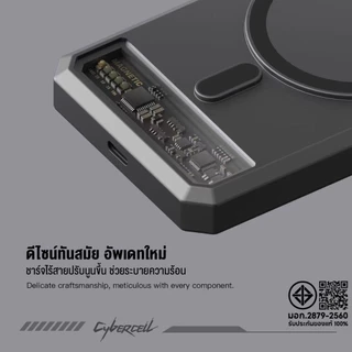 [เก็บโค้ด ลดเพิ่ม] Orsen by Eloop EW54 MagCharge 10000mAh แบตสำรองไร้สาย PowerBank ของแท้100%