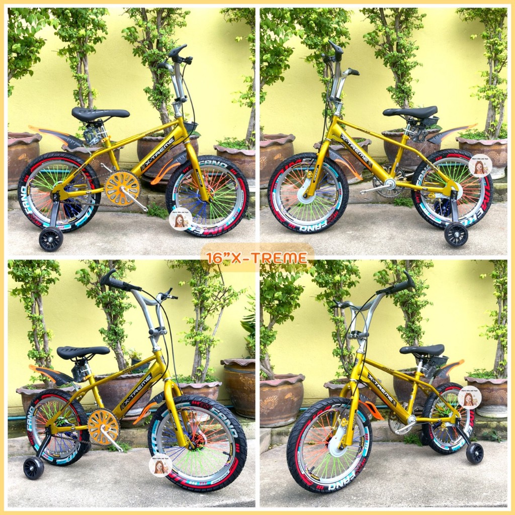 🔥ใหม่ล่าสุด🔥 จักรยานเด็ก 16นิ้ว X-TREME Umeko Haro ฮาโร่ จักรยานเด็กเท่ห์ ผู้ชาย จักรยานเด็กโต - รูปที่ 6