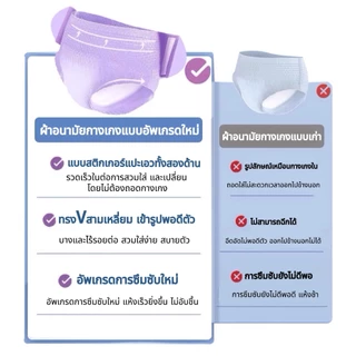 ผ้าอนามัยแลนคูล มีคุณสมบัติแห้ง ป้องกันแบคทีเรีย ระบายอากาศได้ดี ป้องกันการรั่วซึม และไม่ก่อให้เกิดอาการแพ้