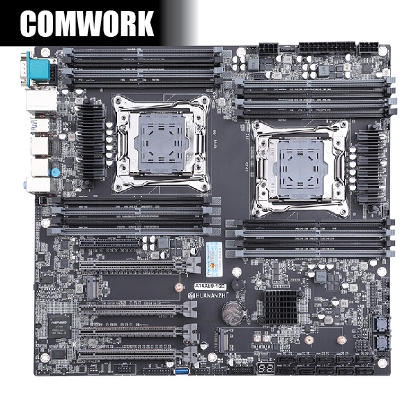 เมนบอร์ด HUANANZHI X10 X99 16D TPM E-ATX LGA 2011-3 DUAL CPU WORKSTATION SERVER MAINBOARD MOTHERBOAR