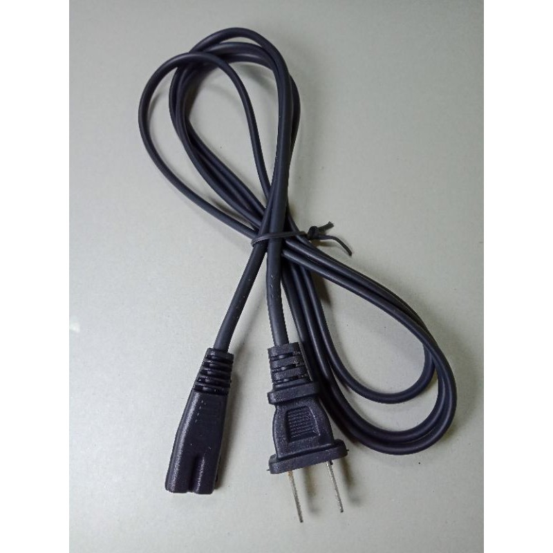 สายไฟAC เทป2รู เสียบปริ้นเตอร์ วิทยุ For Computer/TV /Camera /Radio มือสองสภาพดี