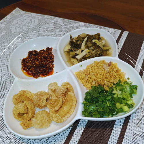 น้ำพริกน้ำเงี้ยวนายดอย เชียงราย ขนาด 1000 กรัม  สูตรอร่อย เข้มข้น ไม่หวงเครื่อง - รูปที่ 6