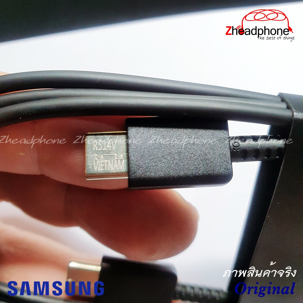 สายชาร์จ 3A Type-C to Type-C Samsung ใช้ร่วมกับหัวชาร์จ 25W