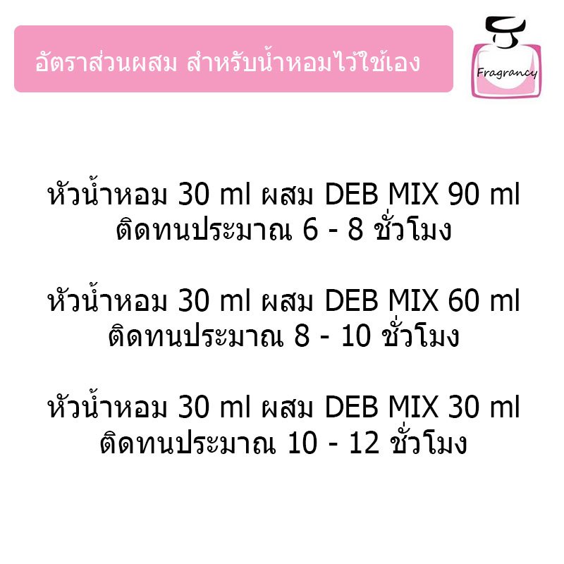 หัวน้ำหอมเข้มข้น 100% กลิ่น ดอกแมกโนเลีย Magnolia (Fragrance Oil - No Alcohol) - รูปที่ 4