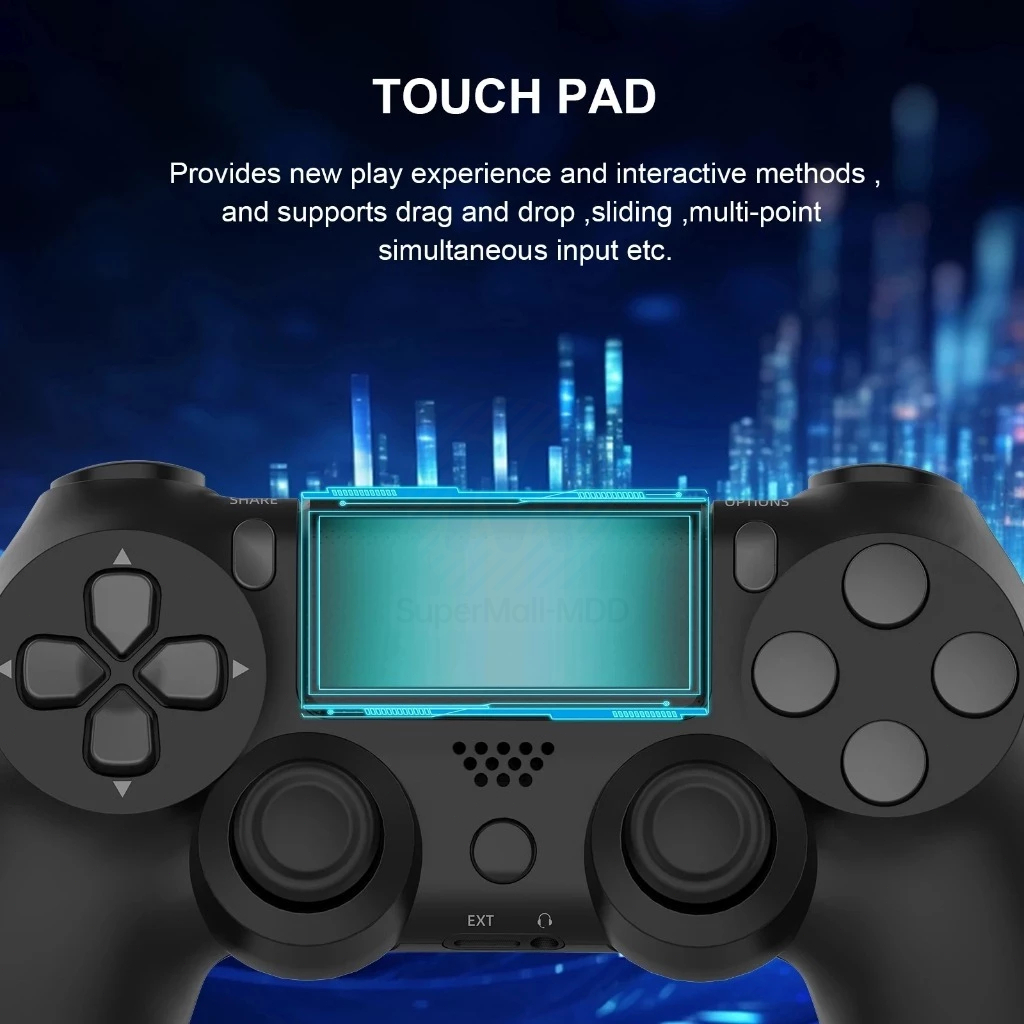 BTS จอยเกมส์ PC จอย P  S  4 จอยเกมส์มือถือ บลูทูธไร้สาย Wireless Controller JoyStick For PC/P  S  4/IOS/Android