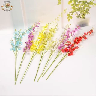 กล้วยไม้ เต้นรำ 97cm โกลเด้นโรส สีเหลือง ของแต่งห้อง งานแต่งงาน ตกแต่งบ้าน พร็อบถ่ายรูป