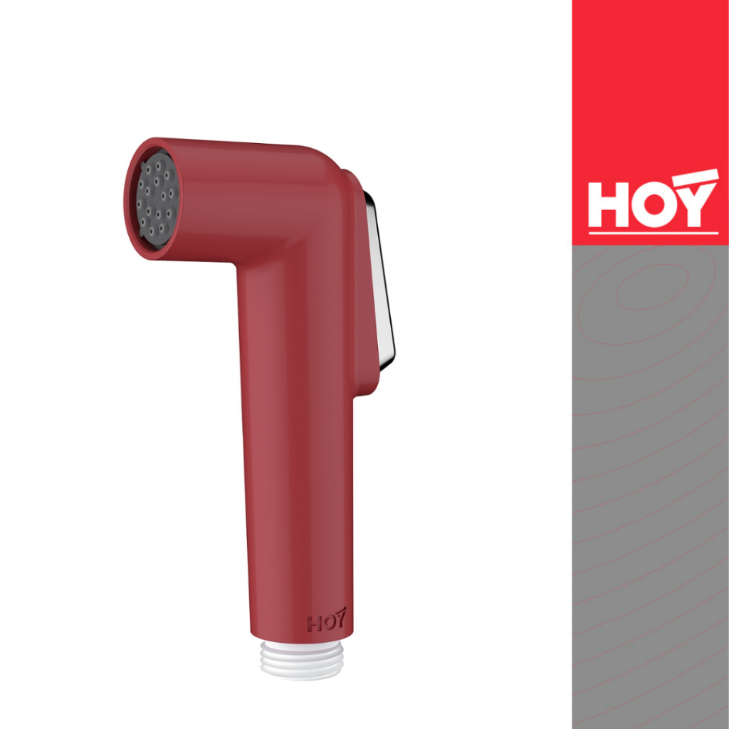 HOY หัวฉีดชำระพลาสติกรุ่น Hori สีแดง (เฉพาะหัว) รหัส CLHOY-H13RDS (Clearance Product)