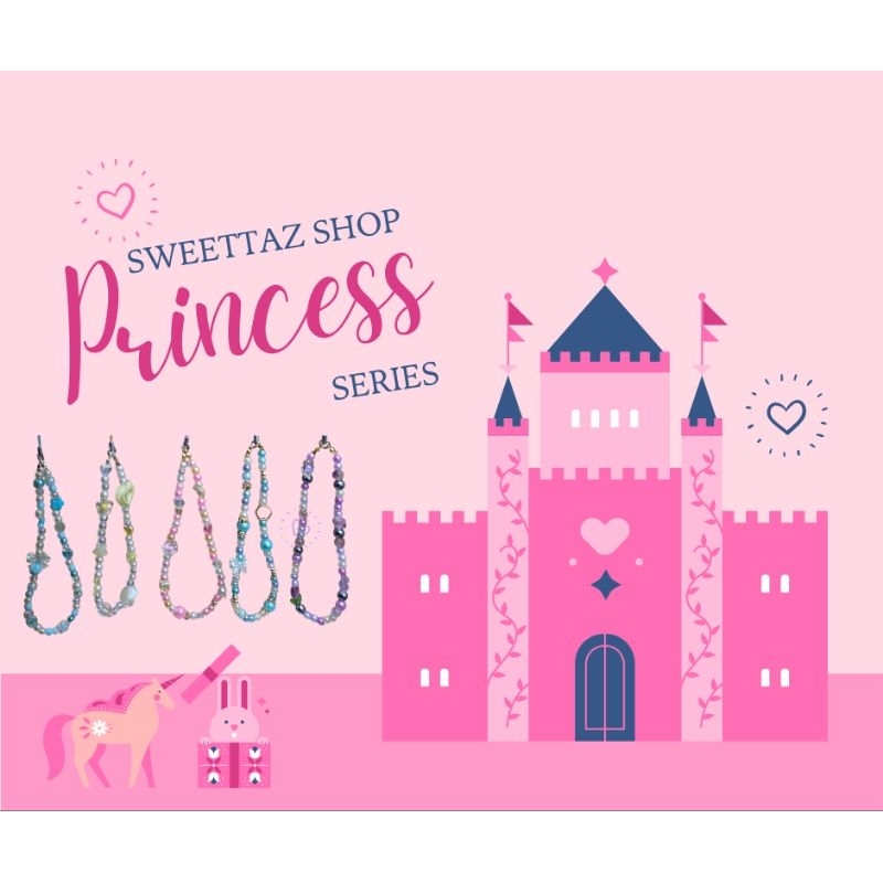 สายห้อยมือถือ Princess series 1 แบบ มี 1 ชิ้น