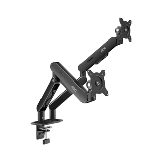 AOC AM420 MONITOR ARM (ขาจับจอมอนิเตอร์) For 17"-34" Monitor (Black/Silver)