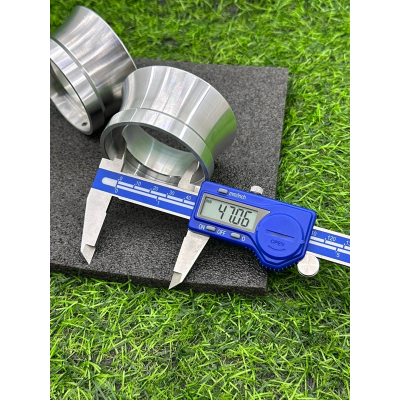 ปากแตรตัวสั้นCRF450ปากแตรแต่งสีเงินปากสวม61มิลสำหรับใส่เรือนลิ้นเร่งCRF450ราคาต่อ1ชิ้น - รูปที่ 3