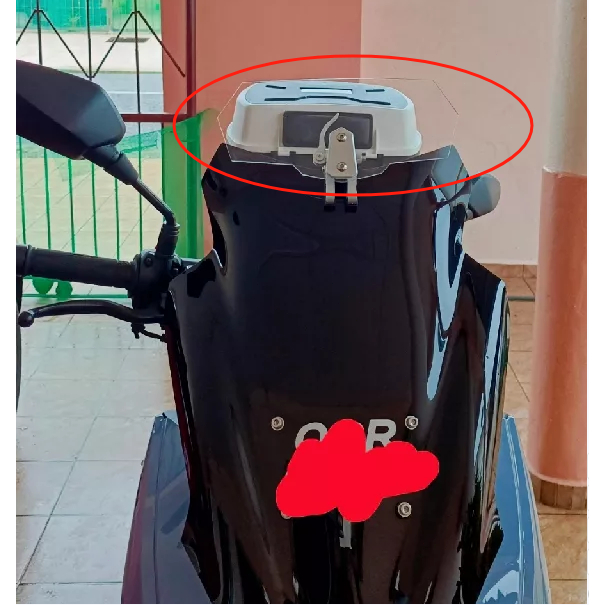 Universal Clear กระจกหน้ารถส่วนขยายสำหรับ Kawasaki BMW Ducati Honda Benali Triumph Yamaha Gauge รถจักรยานยนต์