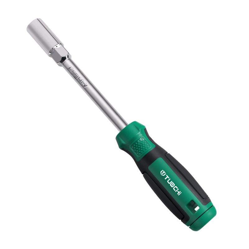 ไขควงหัวบล็อค เหล็ก CR-V ไขควงบล็อกหกเหลี่ยม Hex Driver ไขควงขันกิ๊บรัด TUOCHI