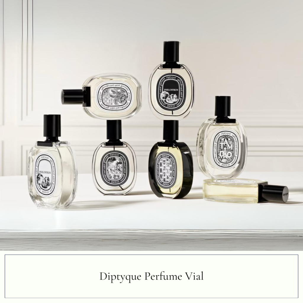 Diptyque  Eau de Toilette Vial 1.2ml, 2ml Eau Rose,  Do Son, Tam Dao