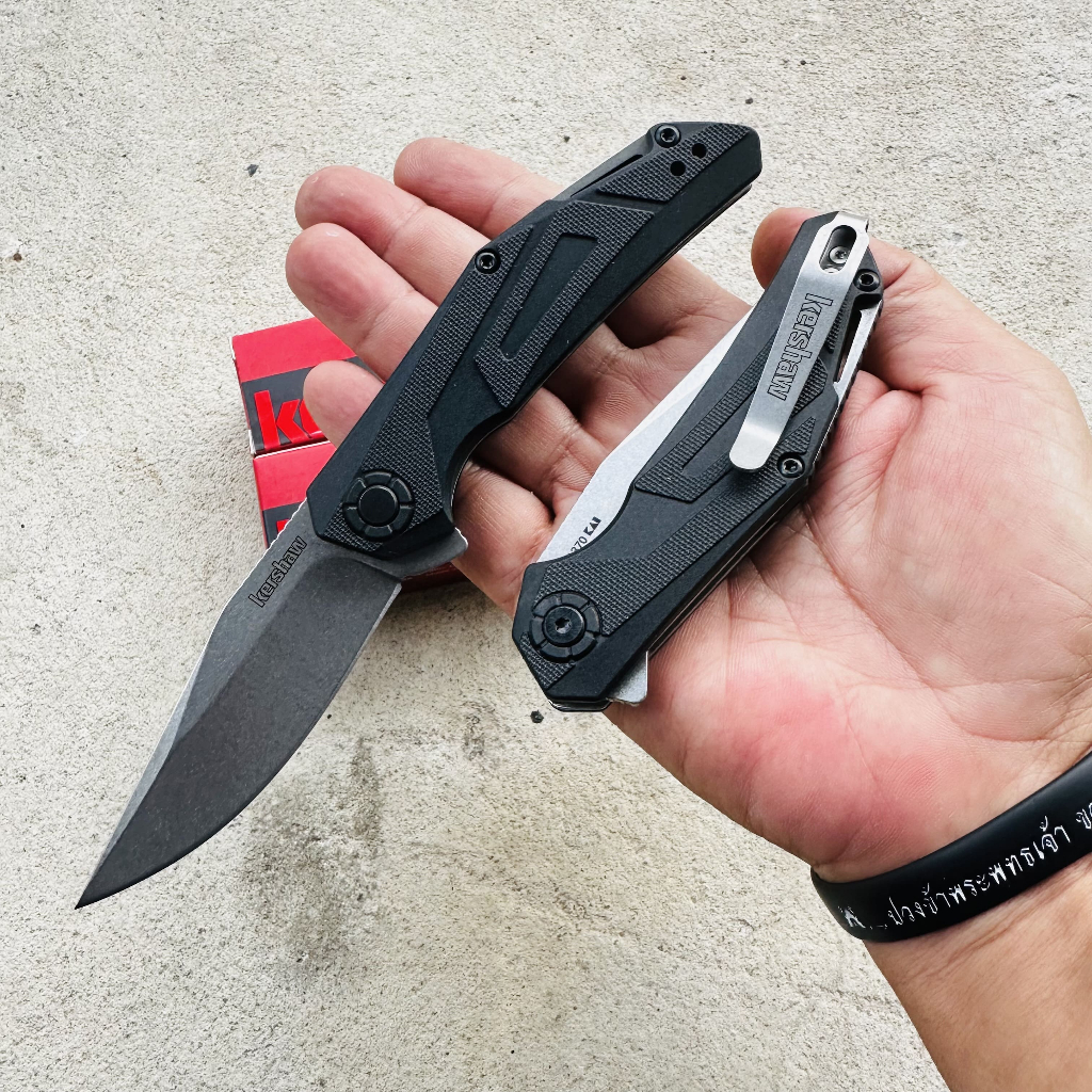 มีดพับ Kershaw 1370 ระบบไลเนอร์ล็อค ติดตั้งสปริงช่วยเปิดใบมีด – โปรปัง