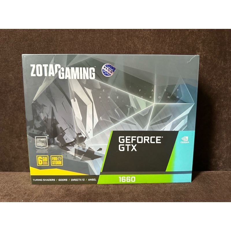 กล่องการ์ดจอ Zotac geforce gtx 1660