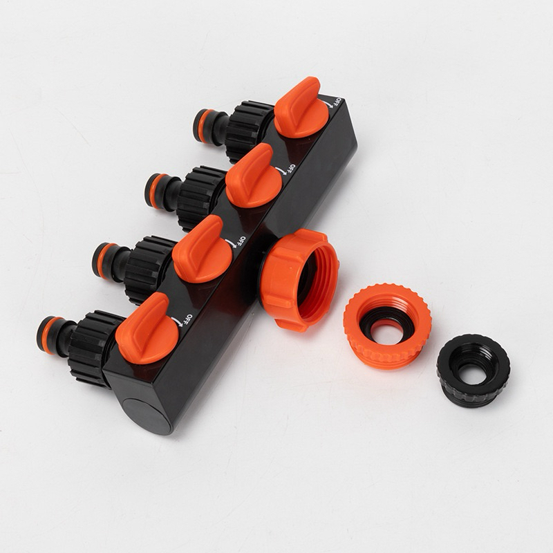 ข้อต่อ ก๊อกน้ำ 4 ทาง ขนาด 1/2" (4หุน) และ 3/4" (6หุน) รูปที่ 4