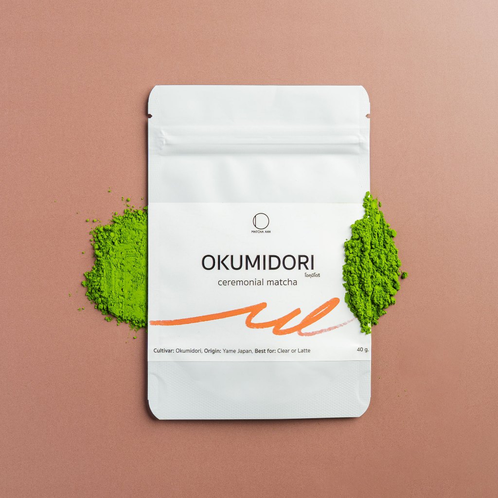 มัทฉะ Yame Okumidori 30g โทนถั่ว [Matcha AHH] | ผงมัทฉะพรีเมี่ยม เกรดพิธีชงชาแท้จากญี่ปุ่น | Matcha 
