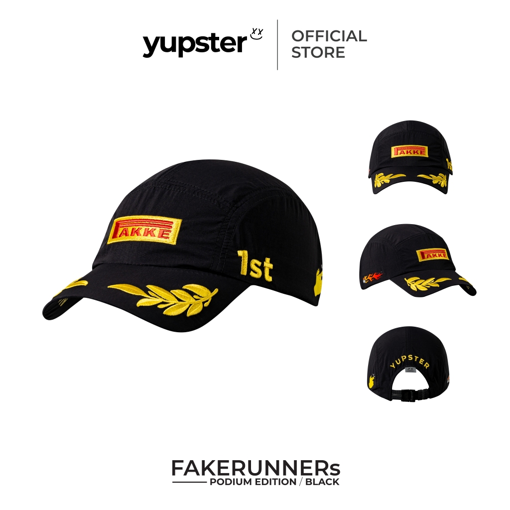 yupster | Fake Runner  Podium Editon หมวกแค๊ป ปีกแข็ง หมวกวิ่ง กันแดด รุ่นพิเศษ จำนวนจำกัด