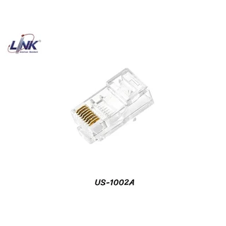 หัวแลน RJ45 Cat6 ยี่ห้อ Link สำหรับสายแลน รุ่น US-1002AA