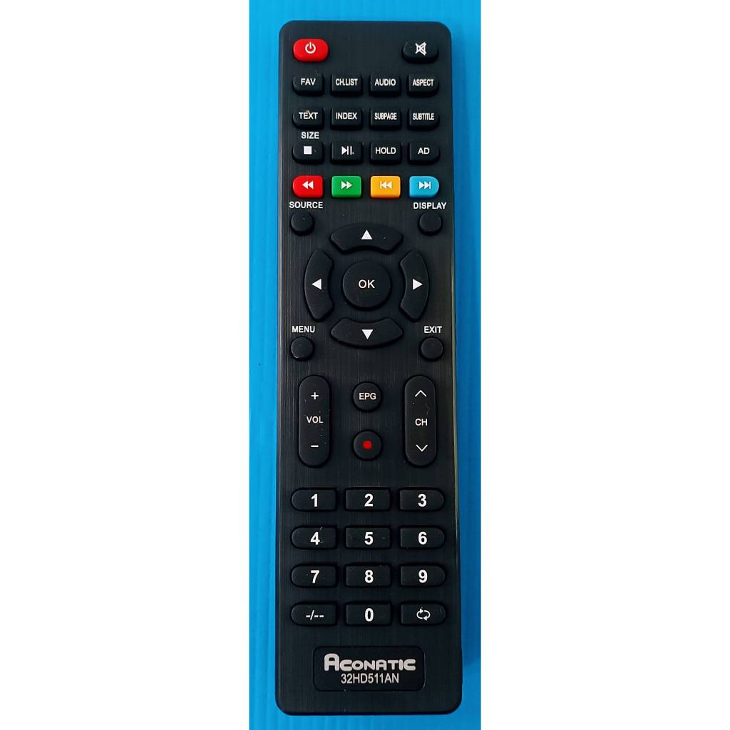 รีโมททีวี Aconatic ใช้กับรุ่น 32HD511AN ของแท้ 100 %  ของแท้ต้องมีโลโก้ Aconatic