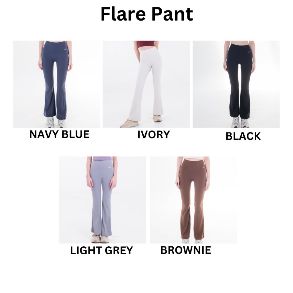 Lunar Gymwear - Flare Pant - กางเกงออกกำลังทรงขาม้า เท่เก๋ไม่ซ้ำใคร ผ้านิ่มใส่สบาย จะลุคไหนก็เอาอยู่ - รูปที่ 2