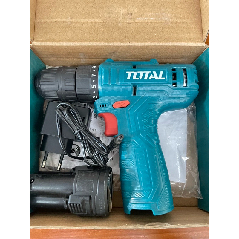 !!ขายโล๊ะ!!TOTAL สว่านแบตเตอรี่ไร้สาย 12V TOTAL TDLI1241( Lithium-lon Cordless Driver )
