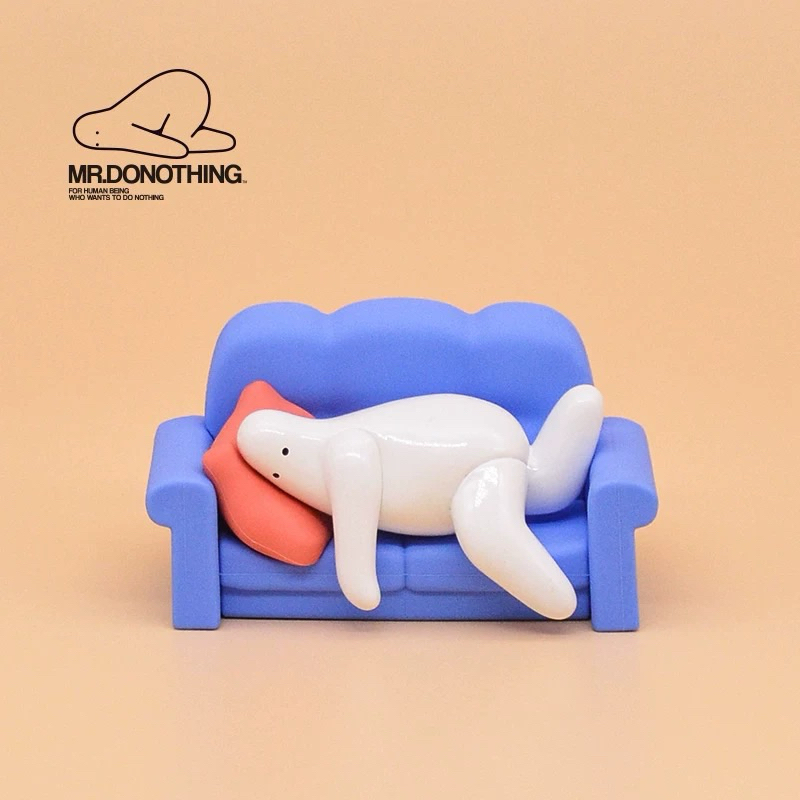 (Live/วีดิโอลด100฿) กล่องสุ่ม 🛏️ Mr.Donothing Home Series Blind Box