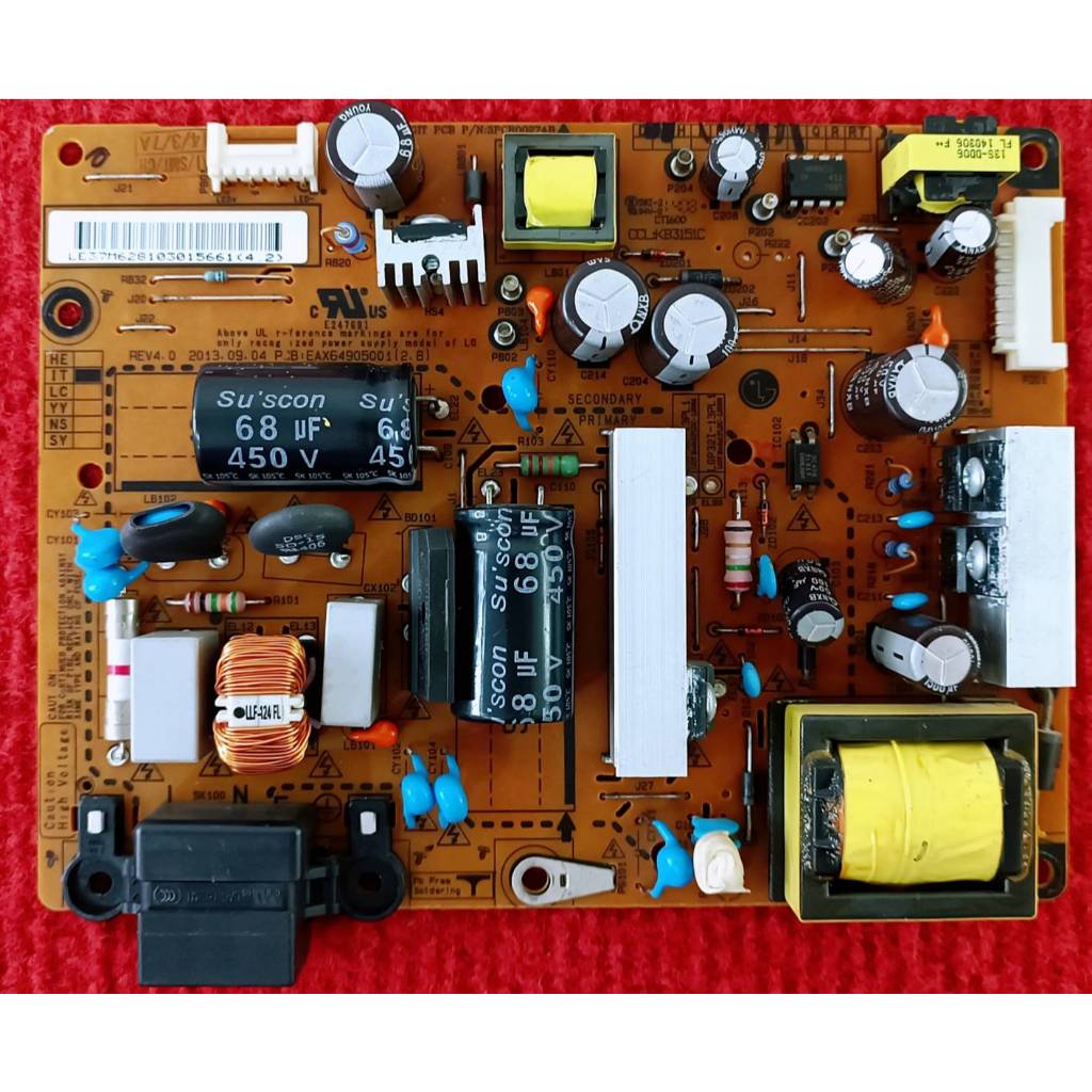 เพาเวอร์ซัพพลายทีวี  LG รุ่น 32LN5120 , 32LN4900 , 32LB530A , 32LN571B , 32LN5400 พาส EAX64905001