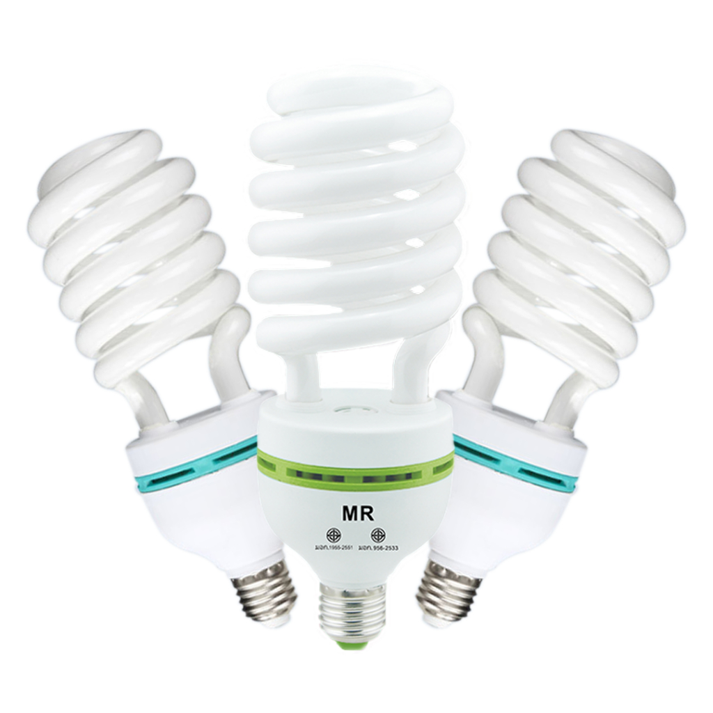 หลอดไฟ ไฟแต่งห้อง ไฟ LED หลอดไฟเกลียว หลอดประหยัดไฟ รุ่นเฮอริเคน ขั้วเกลียว E27(85W 125W)