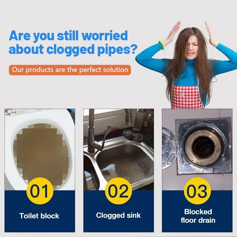 น้ำยาขจัดสิ่งอุดตัน น้ำยาขจัดคราบท่อระบายน้ำ น้ำยาขจัดคราบมันอุดตันห้องน้ำในครัว น้ำยาขจัดกลิ่นท่อ - รูปที่ 5