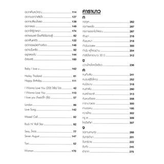 หนังสือเพลง 20 ปี เสก โลโซ 35 ปี คาราบาว พร้อมคอร์ดกีตาร์-ร้าน pinbooks
