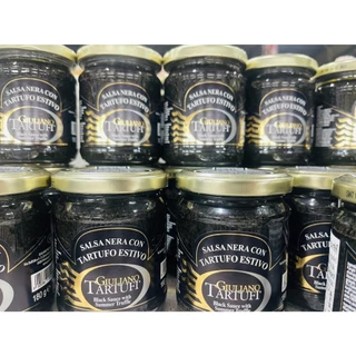 ซอสเห็ด ทรัฟเฟิลดำ 5% GIULIANO TARTUFI Black Sauce with Summer Truffle 500g.