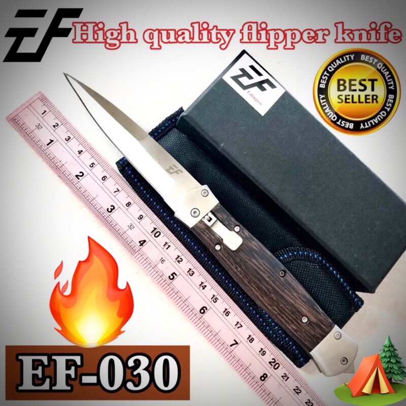 High quality flipper knife EF-030 for collection and camping 🏕️