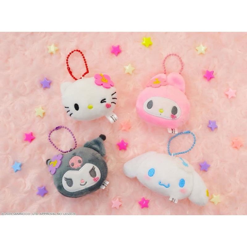 พวงกุญแจ คุโรมิ / คิตตี้ / มายเมโลดี้ / กาชาปองญี่ปุ่น 🇯🇵 - พวงกุญแจ Sanrio - Kiromi - Kitty - Mymel